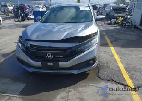 2020 Honda Civic Sport из США, поврежденный, VIN 2HGFC2F86LH565347